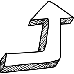 화살, 화살표, arrow, 방향, 목적지, direction, 선그림, line