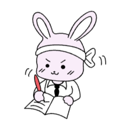 SVG, 일러스트, 토끼, 열공, 열공토끼, 수능, 시험, 공부, 귀여운, 목표