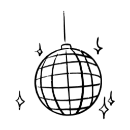 미러볼, 파티, 웨딩, 별