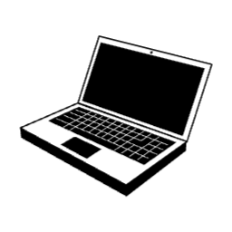 SVG, 일러스트, 노트북, 컴퓨터, 대학생, 작업, 업무, 디지털, 휴대용, 심플한