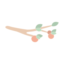 감나무, 감, 추석, 가을, 가을장식, 나무가지, 식물일러스트, 파스텔, 한국전통, autumn