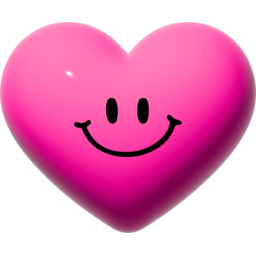 스마일, 표정, 웃는표정, 이모지, 입체, 3d, 3d아이콘, 입체아이콘, 풍선, 하트, 사랑, 하트표, heart, 빨간색, 분홍색, 하트스티커, 입체하트, 좋아요