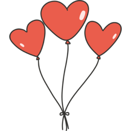 하트, 하트풍선, 풍선, 파티용품, heart, balloon