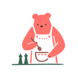 곰, 곰돌이, 로고, 캐릭터, 귀여운캐릭터, 귀여운, 요리, 숫가락, 쿠킹, 베이킹, 수제, 브랜드, 브랜딩, 베어, bear, cooking, cook, 심볼, Character, logo, symbol, cute, 제과제빵, 홈베이킹, baking, bake