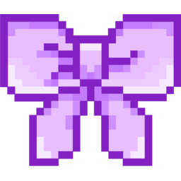 픽셀, 픽셀아트, 픽셀리본, 리본, 리본픽셀아트, 보라리본, 보라색리본, pixel, pixelart, ribbon, pixelribbon