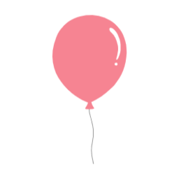 풍선, 핑크풍선, 분홍풍선, 파티, 축하, 생일, 이벤트, 귀여운, 일러스트, 장식