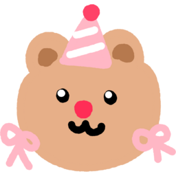곰돌이, 캐릭터, 축하, ㅅ, 생일