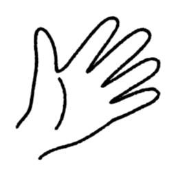 손, 손동작, 손제스쳐, 손그림, 가위바위보, 보, 손바닥, SVG