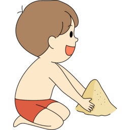여름방학, 물놀이, 해변, 바닷가, 모래놀이, 여름, 휴가, 여름놀이, 여름일러스트, 여름이벤트, 어린이집방학, 유치원방학, 어린이일러스트, 수영교실, 여름방학캠프, 여름캠프, 물놀이장, 삽화, 모래성, 여름철안전교육, 흙놀이, 바다, 모래놀이하는, 남자아이, 수영복입은, 웃으며, 아이