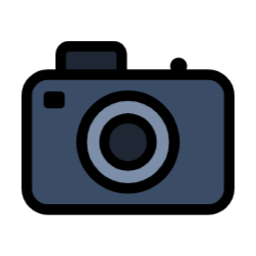 카메라, 아이콘, 파랑, 심플, 모던, camera, cam, 사진기, 사진, picture, photo, svg, 요소, 디카, 캠