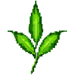 픽셀아트, 픽셀, 잎, 풀, 자연, 식물, 초록, 초록잎, 그린, green