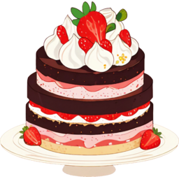 strawberry, cake, illustration, photo, dessert, 딸기, 디저트, 케이크, 딸기디저트, 딸기생크림, 딸기생크림케익, 딸기생크림케잌, 딸기케이크, 그림, 사진, 이미지, 일러스트, 딸기케익, 생크림케이크, 
