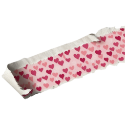 하트패턴, 하트테이프, 테이프, 종이테이프, 찢어진종이, 찢어진테이프, 다이어리꾸미기, 다꾸, 하트, 사랑, 분홍하트ㅍ, 핑크하트