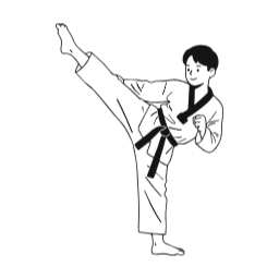 태권도, 태권도선수, 태권도소년, 태권도캐릭터, 태권도그림, 태권도일러스트, 태권소년, 발차기, 태극마크, 태권도삽화