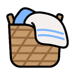 세탁, 세탁물, 세탁바구니, 바구니, 세탁실, svg