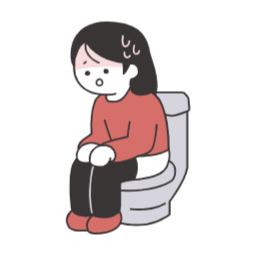 긴장, 화장실, 배변, 설사, 변비, 장트러블, 소화불량, 고통, 대변