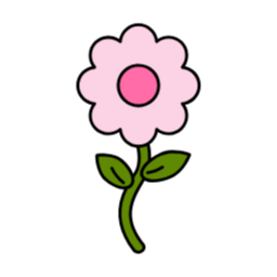 꽃, 꽃잎, 봄, 분홍, 일러스트, 꾸미기, 데코, 꽃송이, 플라워
