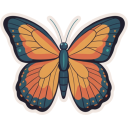 나비, 곤충, 봄, 꽃, 화원, 동화책, 동화일러스트, 일러스트, 동화, 버터플라이, butterfly, spring, flower