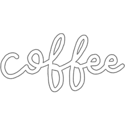 손글씨, 캘리, 캘리그라피, 보글보글, 귀여운, 영어, 커피, coffee, 테두리, 투명, 라인