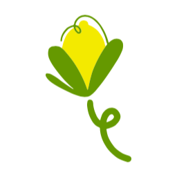 레몬, 줄기, 상큼한, 꽃, 벡터, 식물, Flower, Lemon, 그림, 일러스트