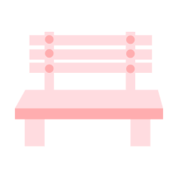 봄, 여행, 의자, 벤치