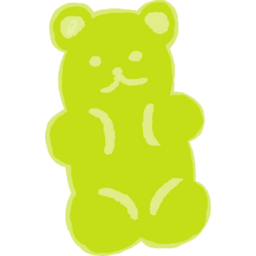 곰, 젤리, 구미베어, 귀여움, 캐릭터, 단순한