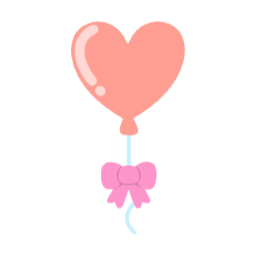 풍선, 하트, 장식, 축제, 생일, 파티, 이벤트, 행사, 리본, 아이콘, 일러스트, 손그림, 심플, 오브젝트, 풍선일러스트, 이벤트일러스트