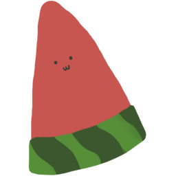 수박, watermelon, 여름과일, 시원한과일, 수박조각, 과일일러스트, 붉은과일, 여름소품, juicy, 감성과일
