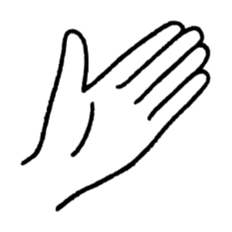 손, 손동작, 손제스쳐, 손그림, 안내, 손바닥, SVG
