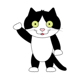 만화, 원판, 고양이, cat, blackcat, 캐릭터, 동물, 귀여움, cute, pet