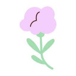 목화, 목화꽃, 심플한, 꽃, 그림, 일러스트, flower, RHc, 벡터, 식물