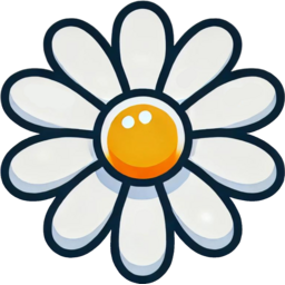 데이지, 하얀꽃, 여름꽃, 계란후라이꽃, 흰꽃, 식물, 데이지꽃, 데이지일러스트