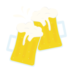 생맥주, 생맥주잔, 맥주잔부딪치기, 맥주잔건배, 맥주거품, 생맥주건배, 시원한생맥주, 흘러내리는맥주거품, 생맥주일러스트, 생맥주500cc