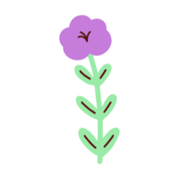 목화, 목화꽃, 심플한, 꽃, 그림, 일러스트, flower, RHc, 벡터, 식물