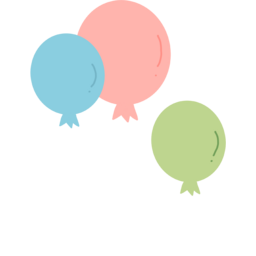 파티그림, 풍선그림, 풍선, 파티, 데콯, 데코모양, 파티데코, 축하, 축하데코, 하늘, 귀여운그림