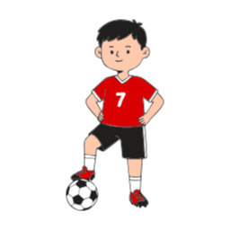 축구, 축구선수, 스포츠, 운동, 유니폼, 빨간유니폼, 축구공