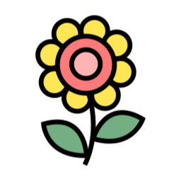꽃, 해바라기, 꽃요소, 꽃아이콘, 식물, 자연, 들꽃