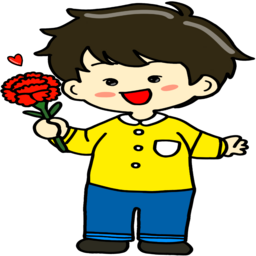 카네이션, 카네이션주는남자어린이아이, 남자아이, 어버이날, 어버이날카네이션주는남자아이, 남자아이일러스트, 꽃, 선물, 카네이션일러스트, 어버이날일러스트, 일러스트, 어린이, 남자어린이, 남자애