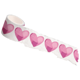하트패턴, 하트테이프, 테이프, 종이테이프, 찢어진종이, 찢어진테이프, 다이어리꾸미기, 다꾸, 하트, 사랑, 분홍하트ㅍ, 핑크하트