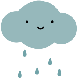 비, 날씨, 구름, rain, 먹구름, 비구름, 구름캐릭터