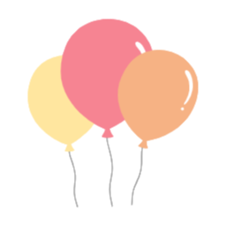 풍선, 알록달록, 핑크풍선, 풍선다발, 파티, 축하, 생일, 이벤트, 귀여운, 일러스트
