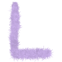 L, 보송, 알파벳, 영어, 다꾸, 글씨, 타자, 털, 알록달록, 깃털, 보아, 문자, 뽀송, 복슬, 대문자