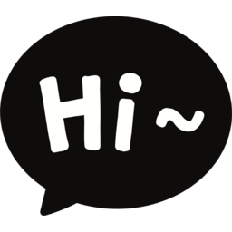 hi, 하이, 안녕, 인사, 말풍선, 스티커, 이모지, 이모티콘, 카카오톡, 블랙앤화이트, 블랙, HI, 하잉, 안녕하세요, 영어, 신학기, 새, 뉴비, 새로운, 새출발