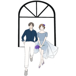 웨딩, 결혼, 결혼식, 청첩장, wedding, 일러스트, 감성