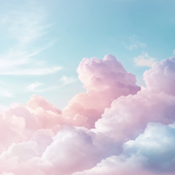 파스텔, 하늘, pastel, sky, 구름, 배경, cloud, background, 부드러운, 색감, soft, colors, 그라데이션, gradient, 수채화, 느낌, watercolor, style, 몽환적인, 분위기, dreamy, mood, 미니멀, minimal, 휴대폰, 배경화면, phone, wallpaper, 차분한, calm, feeling