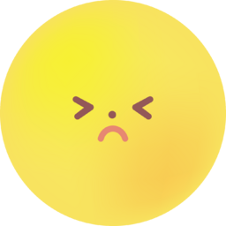 emoji, 표정, 이모지, 이모티콘, dizzy, 짜증, 찡그림