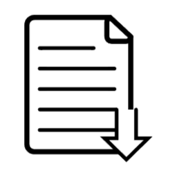 document, 문서, 다운로드, 체크ㅎ, 확인, 서류, 검토, 완료, 작성, 아이콘, 픽토그램