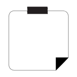 포스트잇, 메모지, 접힌종이, 메모, 손그림, stickynote, paperclip, memo, doodle
