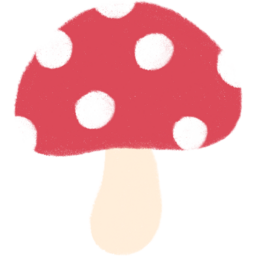 손그림, 질감, 버섯, 가을