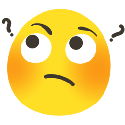 궁금, 캐릭터, 귀여운, 이모티콘